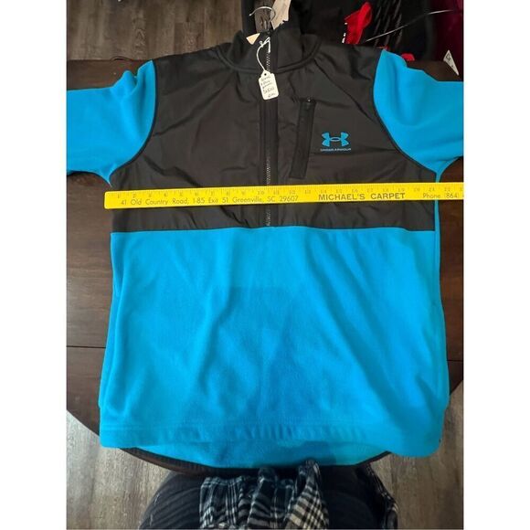 Under Armor Fleese 1/2 zip  Jacket - Picture 6 of 7